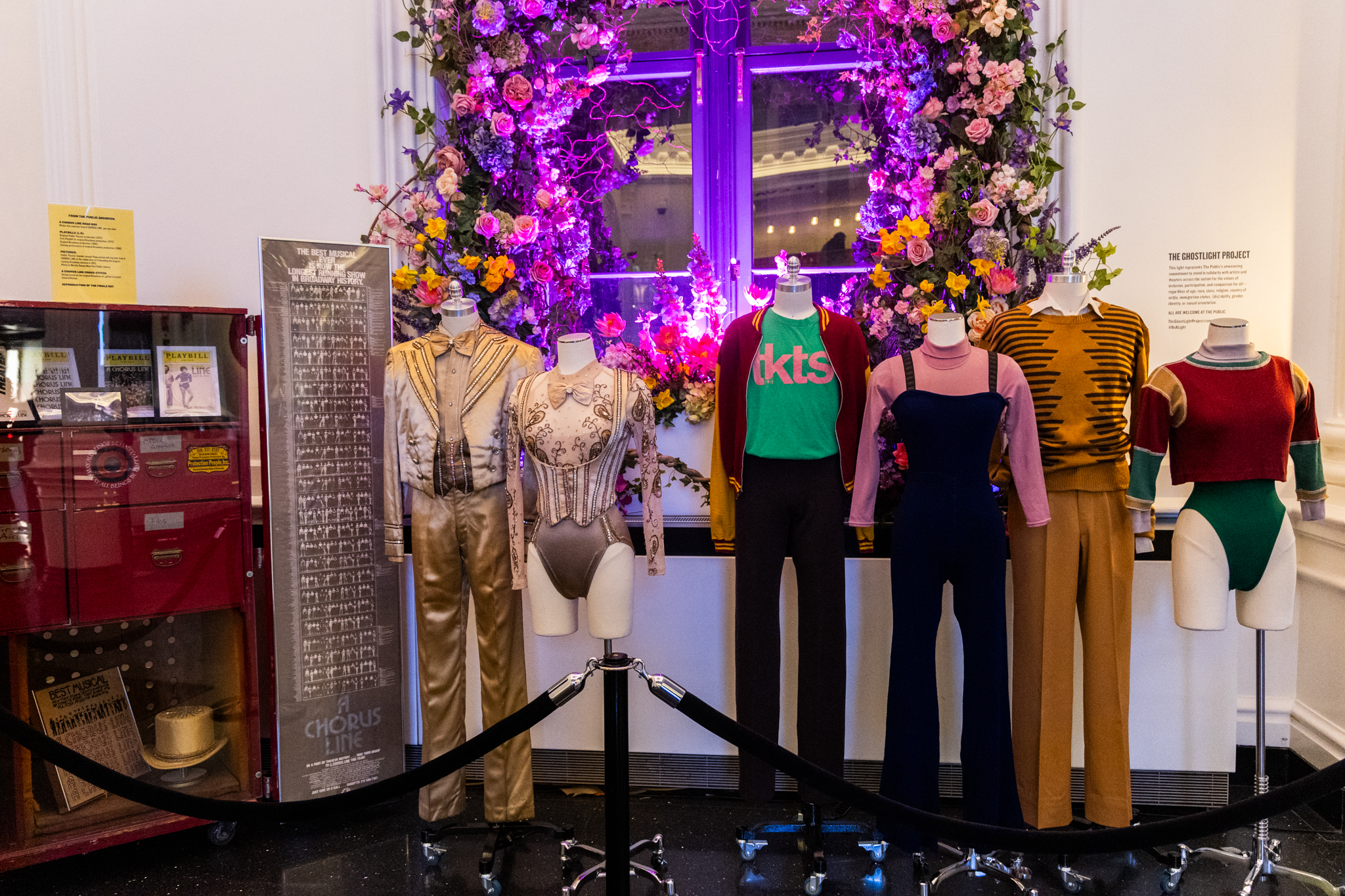 A CHORUS LINE Display