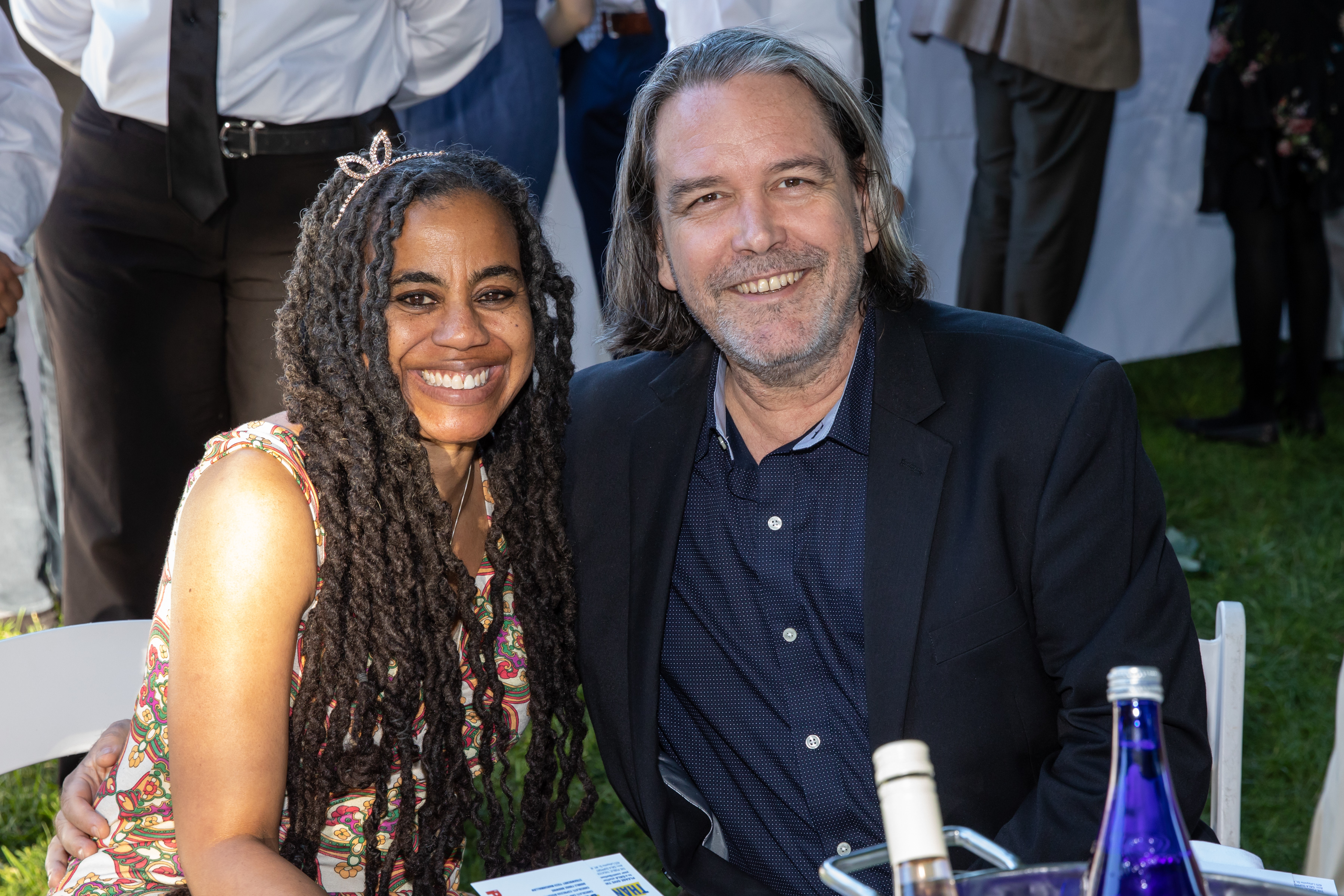 Suzan-Lori Parks and Christian Konopka