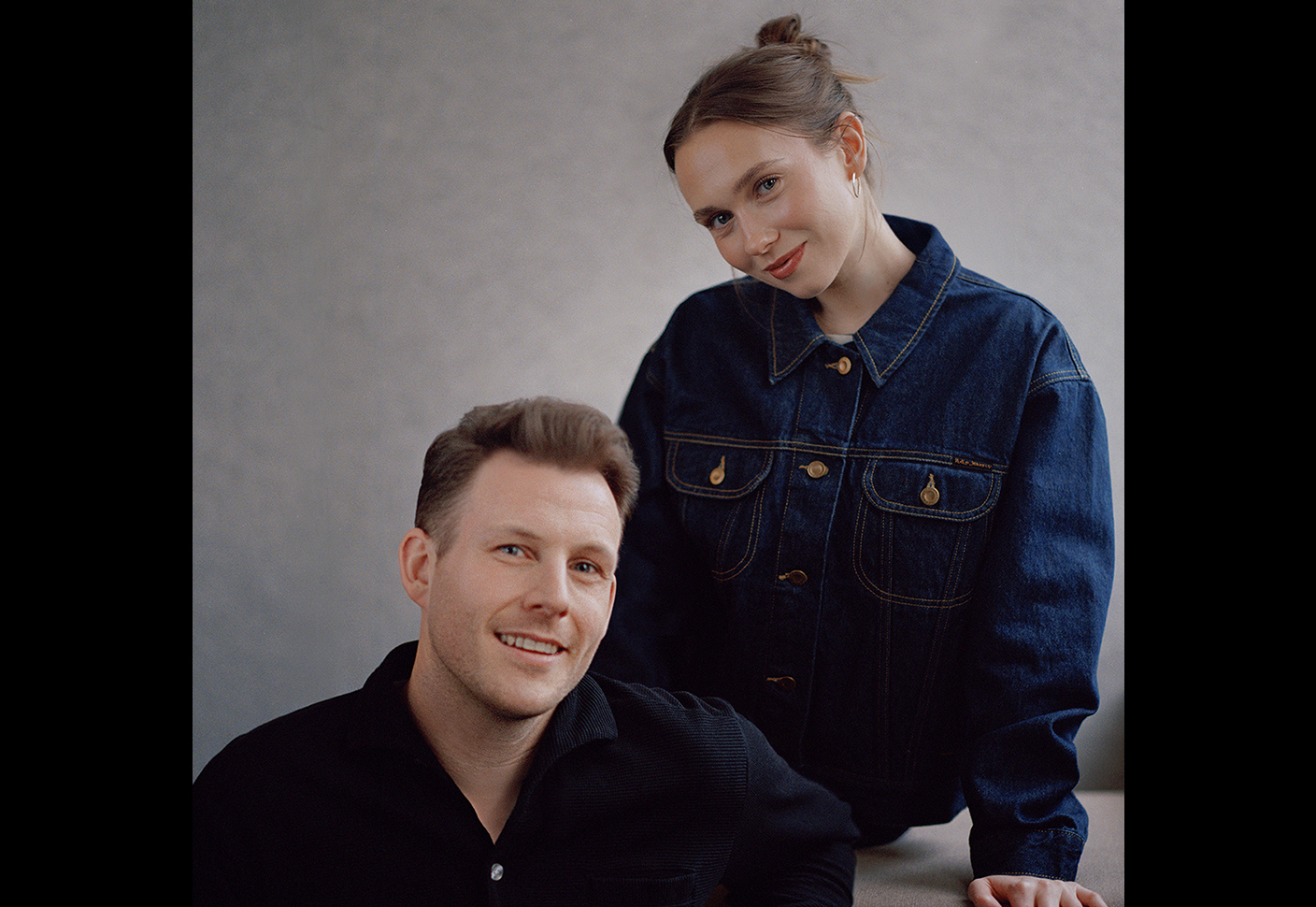 Veronika Slowikowska and Mitch Wood