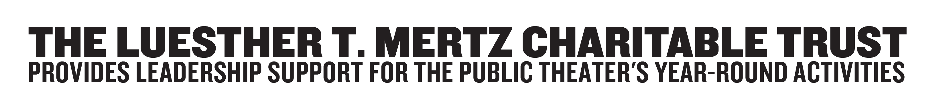 Luesther T. Mertz Foundation