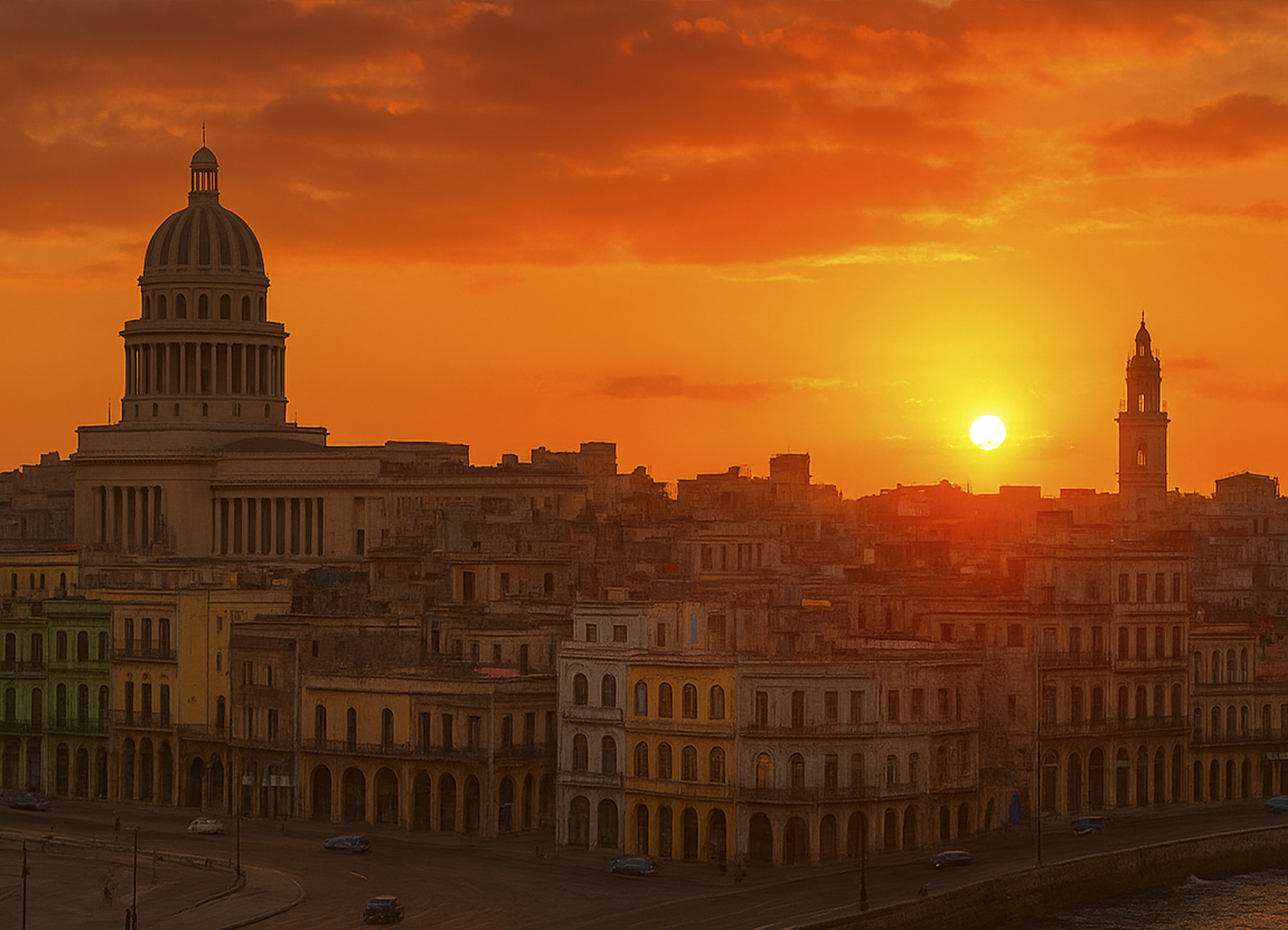 Cuba skyline