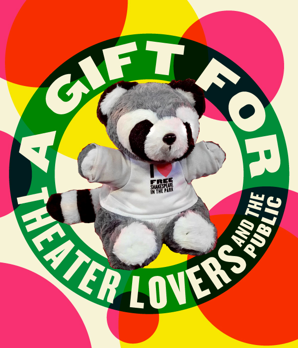 Donate & Get a Delacorte Raccoon Plush